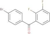 (4-Bromophenyl)-(2,3-difluorophenyl)methanone