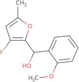 (3-Fluoro-5-methylfuran-2-yl)(2-methoxyphenyl)methanol