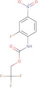 2,2,2-Trifluoroethyl N-(2-fluoro-4-nitrophenyl)carbamate