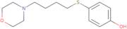 4-(4-Morpholinobutylthio)phenol