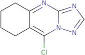 9-Chloro-5H,6H,7H,8H-[1,2,4]triazolo[3,2-b]quinazoline