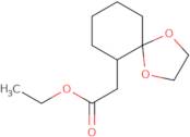 Ethyl 2-{1,4-dioxaspiro[4.5]decan-6-yl}acetate