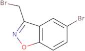 5-Bromo-3-(bromomethyl)benzo[D]isoxazole