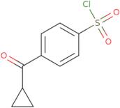 4-Cyclopropanecarbonylbenzene-1-sulfonyl chloride