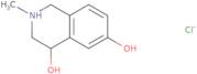1,2,3,4-Tetrahydro-4,6-dihydroxy-2-methylisoquinoline hydrochloride