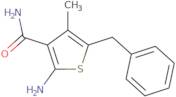 2-Amino-5-benzyl-4-methyl-3-thiophenecarboxamide