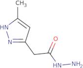 2-(3-Methyl-1H-pyrazol-5-yl)acetohydrazide