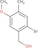 (2-Bromo-5-methoxy-4-methylphenyl)methanol