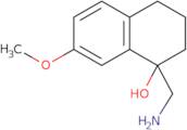 1-(Aminomethyl)-7-methoxy-3,4-dihydro-2H-naphthalen-1-ol