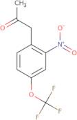 1-(2-Nitro-4-trifluoromethoxyphenyl)propan-2-one