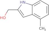 (4-Methyl-1H-indol-2-yl)methanol