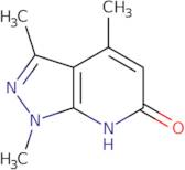 1,3,4-Trimethyl-1H,6H,7H-pyrazolo[3,4-b]pyridin-6-one