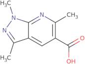 1,3,6-Trimethyl-1H-pyrazolo[3,4-b]pyridine-5-carboxylic acid