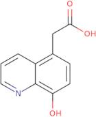 5-Quinolineacetic acid, 8-hydroxy