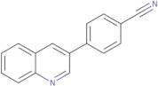 4-Quinolin-3-yl-benzonitrile