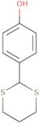 4-(1,3-Dithian-2-yl)phenol
