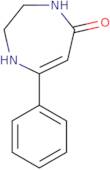 7-Phenyl-2,3,4,5-tetrahydro-1H-1,4-diazepin-5-one