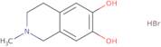 2-Methyl-1,2,3,4-tetrahydroisoquinoline-6,7-diol hbr