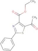 Ethyl 5-acetyl-2-phenylthiazole-4-carboxylate