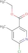 Ethyl 6-chloro-4-methylnicotinate