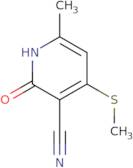 3-Cyano-4-(methylthio)-6-methyl-1,2-dihydropyridine-2-one