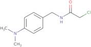 2-Chloro-N-{[4-(dimethylamino)phenyl]methyl}acetamide