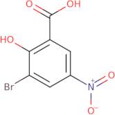 3-Bromo-2-hydroxy-5-nitrobenzoic acid