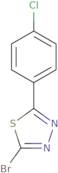 2-Bromo-5-(4-chlorophenyl)-1,3,4-thiadiazole