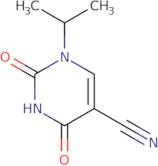 2,4-Dioxo-1-(propan-2-yl)-1,2,3,4-tetrahydropyrimidine-5-carbonitrile