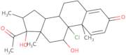 (11β,16α)-9-Chloro-11,17-dihydroxy-16-methyl-pregna-1,4-diene-3,20-dione (mometasone impurity M)