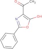 4-[1-Hydroxy-ethylidene]-2-phenyl-4H-oxazol-5-one