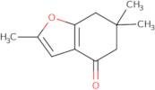 2,6,6-Trimethyl-4,5,6,7-tetrahydro-1-benzofuran-4-one