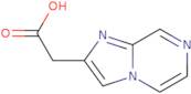2-Imidazo[1,2-a]pyrazin-2-ylacetic acid