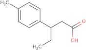 3-(4-Methylphenyl)pentanoic acid