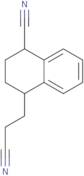 4-(2-Cyanoethyl)-1,2,3,4-tetrahydronaphthalene-1-carbonitrile