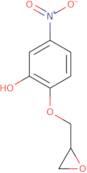 5-Nitro-2-[(oxiran-2-yl)methoxy]phenol