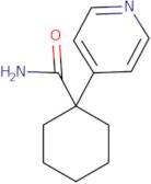 1-(Pyridin-4-yl)cyclohexane-1-carboxamide