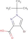 4-Bromo-1-tert-butyl-1H-pyrazole-3-carboxylic acid