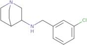 N-[(3-Chlorophenyl)methyl]-1-azabicyclo[2.2.2]octan-3-amine