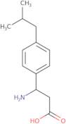 3-Amino-3-[4-(2-methylpropyl)phenyl]propanoic acid