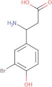 3-Amino-3-(3-bromo-4-hydroxyphenyl)propanoic acid