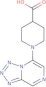 1-{[1,2,3,4]Tetrazolo[1,5-a]pyrazin-5-yl}piperidine-4-carboxylic acid