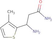 (3R)-3-Amino-3-(3-methylthiophen-2-yl)propanamide