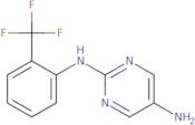 N2-[2-(Trifluoromethyl)phenyl]pyrimidine-2,5-diamine