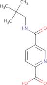 5-[(2,2-Dimethylpropyl)carbamoyl]pyridine-2-carboxylic acid