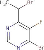 4-Bromo-6-(1-bromoethyl)-5-fluoropyrimidine