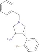 rac-(3R,4S)-1-Benzyl-4-(2-fluorophenyl)pyrrolidin-3-amine