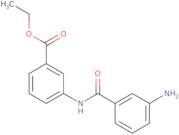 Ethyl 3-(3-aminobenzamido)benzoate