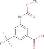 3-[(Methoxycarbonyl)amino]-5-(trifluoromethyl)benzoic acid