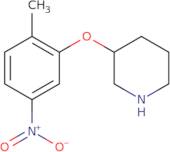 3-(2-Methyl-5-nitrophenoxy)piperidine